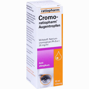Cromo Ratiopharm Augentropfen 10 ml - ab 4,54 €