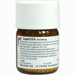 Cuprit D6 Trituration 50 g - ab 0,00 &euro;