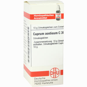 Cuprum Acet C30 Globuli 10 g - ab 8,15 €