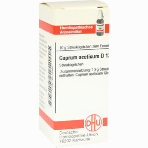 Cuprum Acet D12 Globuli 10 g - ab 7,84 €