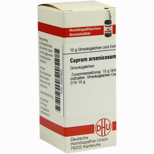Cuprum Arsenic D10 Globuli 10 g - ab 8,09 €