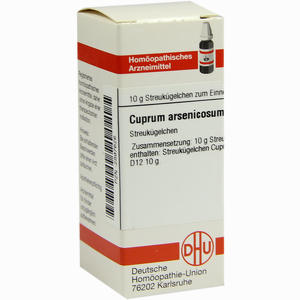 Cuprum Arsenic D12 Globuli 10 g - ab 7,49 €