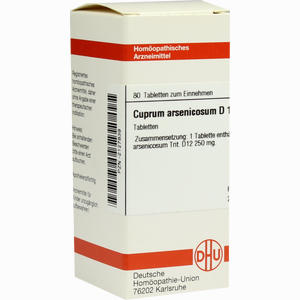 Cuprum Arsenic D12 Tabletten 80 Stück - ab 9,89 €