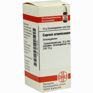Cuprum Arsenic D30 Globuli 10 g - ab 8,56 €