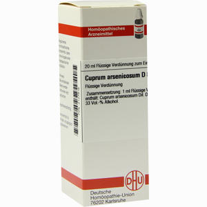 Cuprum Arsenic D8 Dilution 20 ml - ab 0,00 €