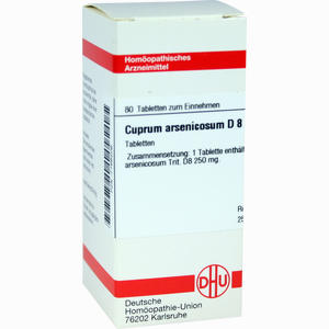 Cuprum Arsenic D8 Tabletten 80 Stück - ab 0,00 &euro;