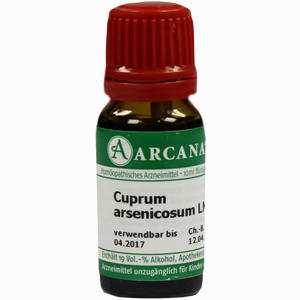 Cuprum Arsenicos Lm 6 10 ml - ab 12,64 €