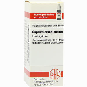 Cuprum Arsenicosum C200 Globuli 10 g - ab 12,85 €