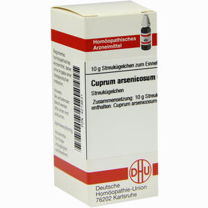 Cuprum Arsenicosum C30 Globuli  10 g - ab 8,40 €