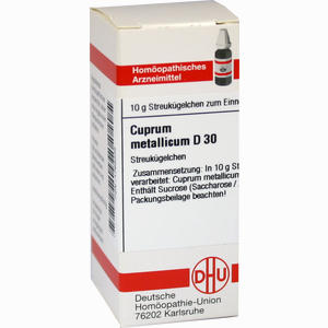 Cuprum Met D30 Globuli DHU-Arzneimittel 10 g - ab 7,36 €