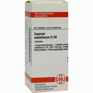 Cuprum Met D30 Tabletten 80 Stück - ab 8,41 €