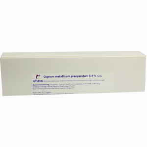 Cuprum Met Praep 0.4% Salbe 65 g - ab 0,00 €