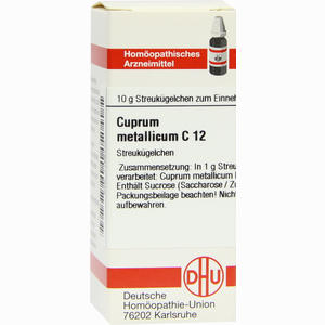 Cuprum Metallicum C12 Globuli  10 g - ab 7,13 €