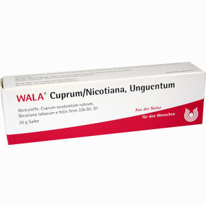Cuprum/Nicotiana Ungt 30 g - ab 0,00 €