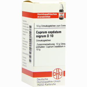 Cuprum Oxyd Nigrum D10 Globuli 10 g - ab 7,71 €