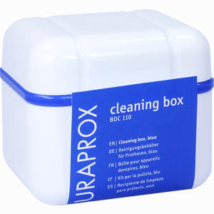 Curadent Reinigungsbehälter für Prothesen - Prothesenbox Blau 1 Stück - ab 10,88 €
