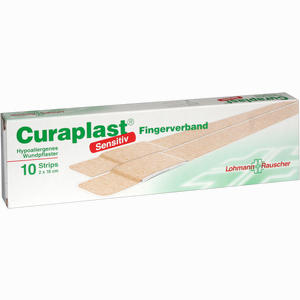Curaplast Fingerverband Sensitiv 2x18cm 10 Stück - ab 0,00 €