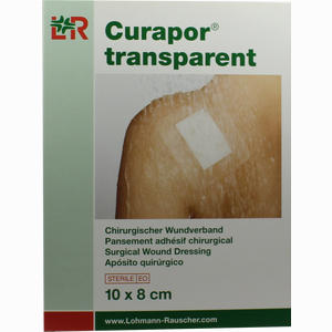 Curapor Tran Wundv St 10x8  5 Stück - ab 4,06 €