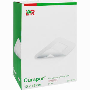 Curapor Wundverband Steril 10x15cm Pflaster Lohmann & Rauscher GmbH & Co.KG 50 Stück - ab 26,19 &euro;