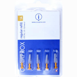 Curaprox Cps 14 Regular 1,5- 5,0mm Interdentalbürsten 5 Stück - ab 0,00 €