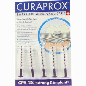Curaprox Cps 28 Violett Interdentalbürsten 5 Stück - ab 19,37 €