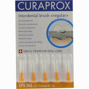 Curaprox Cps14 Z Interdental 1.5- 5mm Durchmesser Zahnbürste 5 Stück - ab 6,69 €