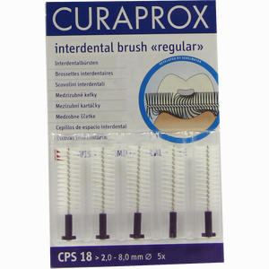 Curaprox Cps18 Interdental 2- 8mm Zahnbürste 5 Stück - ab 7,35 &euro;
