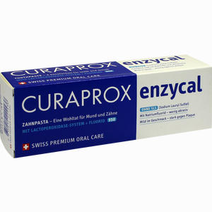 Curaprox Enzycal 950 Fluorid Extra Milde Zahnpasta  75 ml - ab 4,84 €