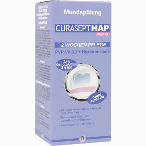 Curasept Hap020 Pvp- Va 0.20 + Hyaluron Mundspülung Flasche 200 ml - ab 8,14 &euro;