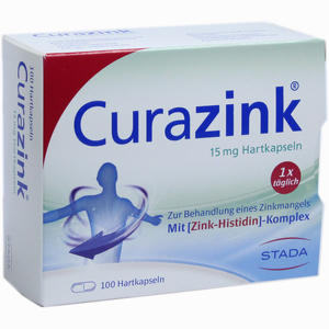 Abbildung von Curazink Kapseln 100 Stück Abbildung von Curazink Kapseln 100 Stück