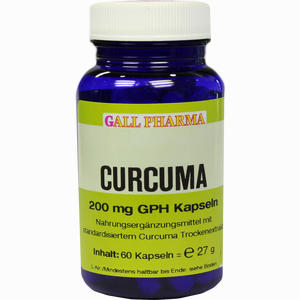 Curcuma 200mg Kapseln  60 Stück - ab 9,75 €