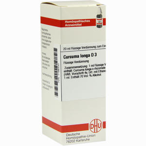 Curcuma Longa D3 Dilution 20 ml - ab 9,08 €