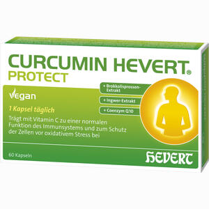 Curcumin Hevert Protect 60 Kapseln  60 Stück - ab 0,00 &euro;
