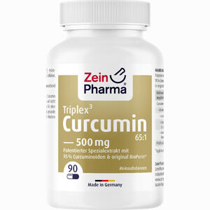 Curcumin Triplex 3 - 500mg Pro Kapsel Kapseln 90 Stück - ab 25,01 €