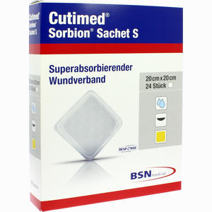 Cutimed Sorbion Sachet S 20x20cm 24 Stück - ab 319,95 &euro;