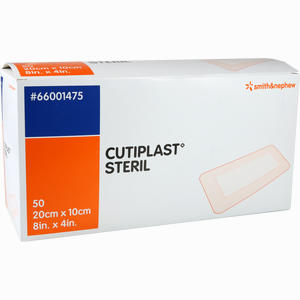 Cutiplast Steriler Wundverband 10x20 Cm  Tora Pharma 50 Stück - ab 46,00 €