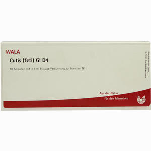 Cutis (feti) Gl D4 Ampullen 10 x 1 ml - ab 32,95 €
