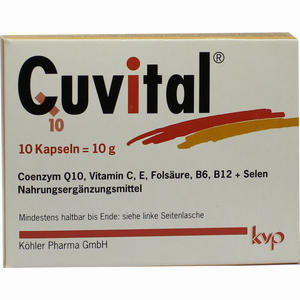 Cuvital Kapseln 10 Stück - ab 4,38 &euro;