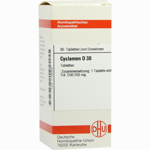 Cyclamen D30 Tabletten 80 Stück - ab 0,00 €
