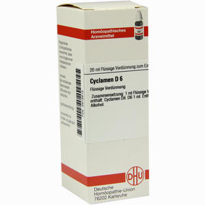 Cyclamen D6 Dilution 20 ml - ab 8,40 €