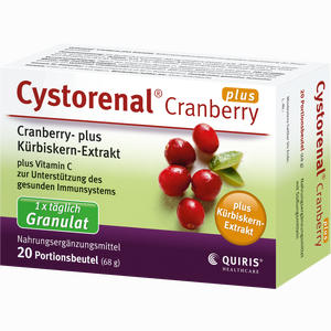 Cystorenal Cranberry Plus Granulat 20 Stück - ab 10,39 €
