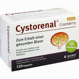 Cystorenal Cranberry Plus Kapseln 120 Stück - ab 0,00 &euro;