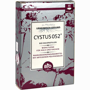 Cystus 052 Bio Halspastillen Dr. Pandalis 66 Stück - ab 8,73 €