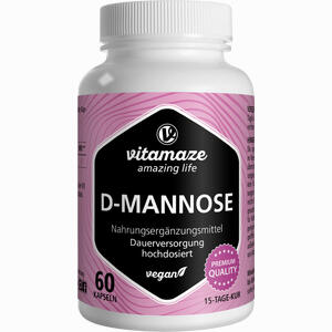 D- Mannose Hochdosiert Vegan 60 Stück - ab 15,87 &euro;