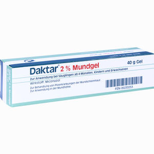 Daktar 2% Mundgel Gel 40 g - ab 0,00 &euro;