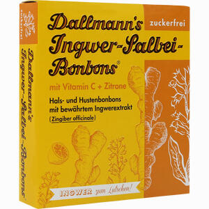 Dallmanns Ingwer Salbei Bonbons  37 g - ab 1,04 €