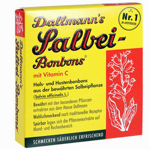 Dallmanns Salbeibonbons  20 Stück - ab 0,76 €