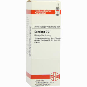Damiana D3 Dilution 20 ml - ab 9,24 €