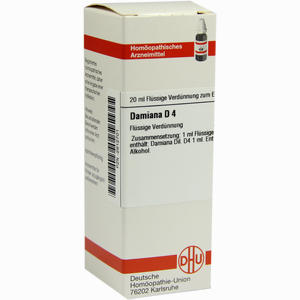 Damiana D4 Dilution 20 ml - ab 8,87 €