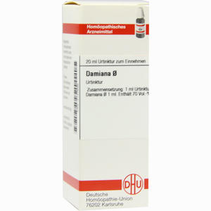 Damiana Urtinktur D 1 Dilution 20 ml - ab 8,89 €